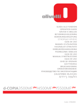 Olivetti d-Copia 3500MFplus – 4500MFplus – 5500MFplus Manuale del proprietario