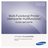 Samsung Samsung MultiXpress SCX-8120 Laser Multifunction Printer series Manuale utente