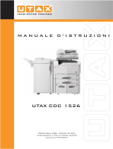 Utax CDC 1526 Istruzioni per l'uso
