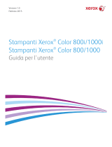 Xerox Color 800/1000/i Guida utente
