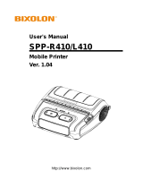 BIXOLON SPP-L410 Manuale utente