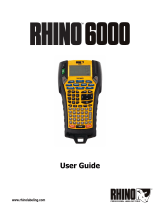 Dymo Printer Rhino 6000 Manuale utente