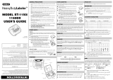 Stanley Black & Decker PT-1100 Manuale utente
