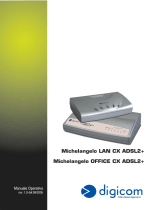 Digicom Michelangelo OFFICE CX ADSL2+ Manuale utente