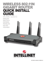 Intellinet Wireless 802.11n Gigabit Router Manuale utente