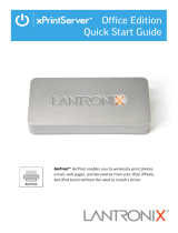 Lantronix xPrintServer Office: Enterprise Mobile Printing Guida Rapida