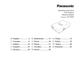 Panasonic CZTAW1 Istruzioni per l'uso