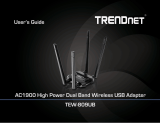 Trendnet TEW-809UB Manuale utente