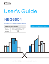 ZyXEL NBG6604 Manuale del proprietario