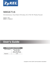 ZyXEL NBG6716 Manuale utente