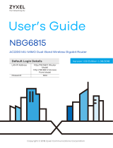 ZyXEL NBG6815 Manuale del proprietario