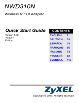 ZyXEL NWD310N Manuale del proprietario