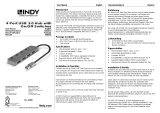 Lindy 4 Port USB 3.0 Hub Manuale utente