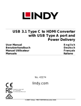 Lindy USB 3.1 Type C to HDMI Converter Manuale utente
