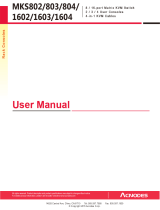 Acnodes MKS802 Manuale utente