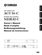 Yamaha ACU16-C Manuale utente