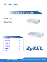 ZyXEL ES-105A Guida utente