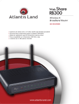 Atlantis Land Wireless N Broadband Router RB-W300 Manuale utente