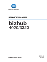 Konica Minolta Bizhub 3320 Manuale utente