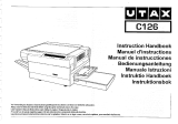 Utax C 126 Istruzioni per l'uso