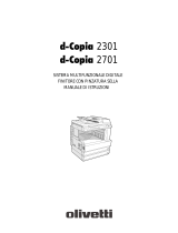 Olivetti d-Copia 2301 and d-Copia 2701 Manuale del proprietario