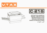 Utax C 216 Istruzioni per l'uso