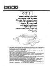 Utax C 219 Istruzioni per l'uso