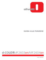 Olivetti d-Color MF2603en and d-Color MF2604en Manuale del proprietario