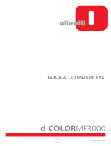 Olivetti d-Color MF3000 Manuale del proprietario