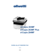Olivetti d-Copia 283MF-283MFplus-284MF Manuale del proprietario