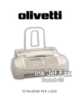 Olivetti Fax-Lab 115 Manuale del proprietario
