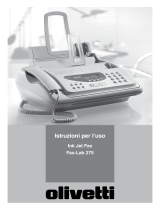 Olivetti Fax-Lab 275 Lidl Manuale del proprietario