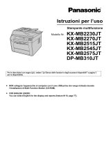 Panasonic KXMB2515JT Istruzioni per l'uso