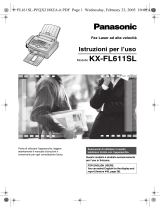 Panasonic KXFL611SL Istruzioni per l'uso