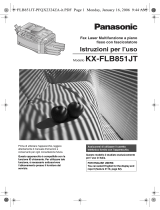 Panasonic KXFLB851JT Istruzioni per l'uso