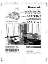 Panasonic KXFP215JT Istruzioni per l'uso