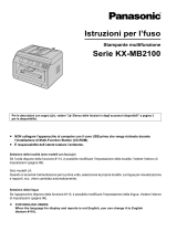 Panasonic KXMB2120JT Istruzioni per l'uso