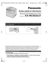 Panasonic KXMC6020JT Istruzioni per l'uso