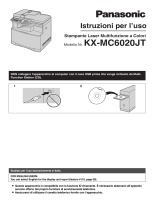 Panasonic KXMC6020JT Istruzioni per l'uso