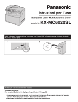 Panasonic KXMC6020SL Istruzioni per l'uso