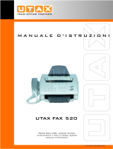 Utax FAX 520 Istruzioni per l'uso