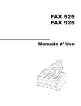 Utax FAX 525 Istruzioni per l'uso