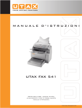 Utax FAX 541 Istruzioni per l'uso
