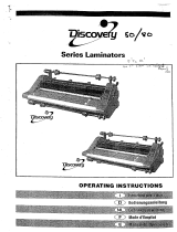 MyBinding GBC Discovery 80 Laminator Manuale utente