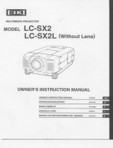 Eiki LC-SX2L Manuale utente
