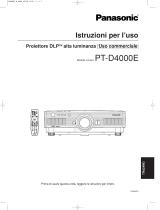 Panasonic PTD4000E Istruzioni per l'uso