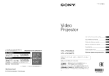 Sony VPL-VW500ES Guida Rapida