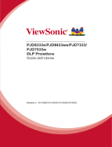 ViewSonic PJD8633ws Manuale utente