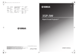 Yamaha YSP-500 Manuale utente