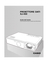 Casio XJ-450 Manuale del proprietario